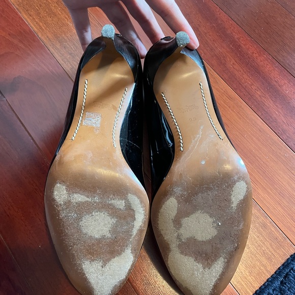 Coach Paten Leather Heels - Picture 3 of 3